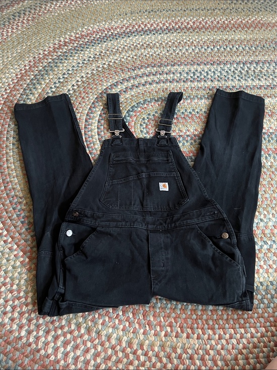 Carhartt Pants - Carhartt Black Duck Canvas Overalls